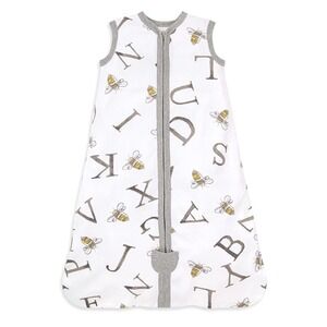 Burts‎ Bees Baby Beekeeper Alphabet Bee Wearable Blanket Sleeveless Size M